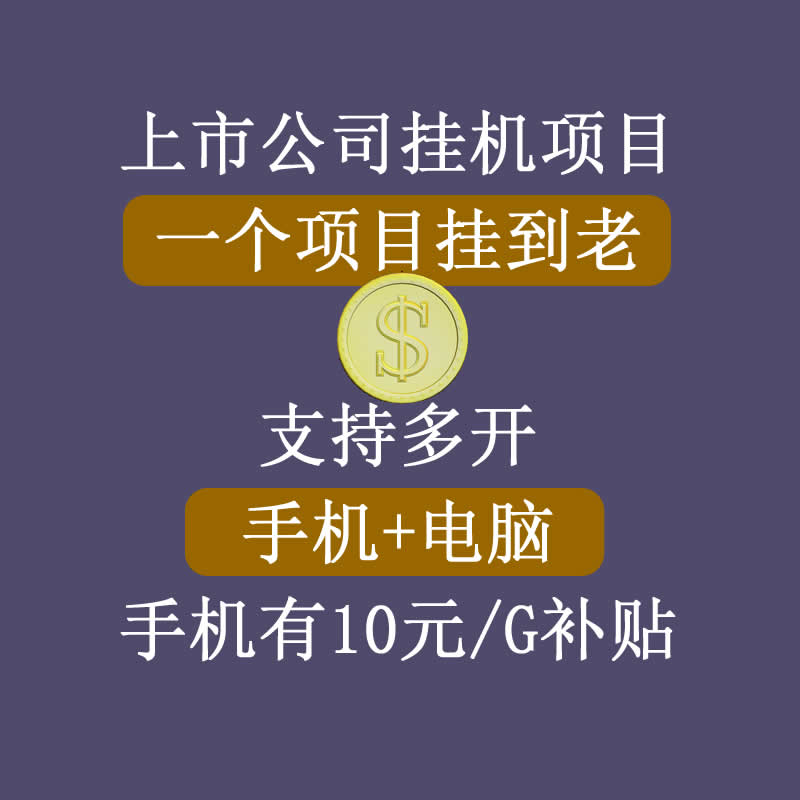 (3295期)【上市公司】睿思挂机项目,一个项目挂到老,支持手机+电脑+虚拟机多开