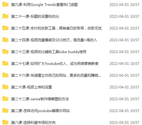（2469期）Youtube油管赚钱项目：手把手带你月入2000美刀-课程网