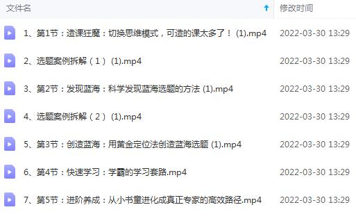 （2457期）林雨小书童思维课：快速捕捉知识付费蓝海选题，造课抢占商机-课程网