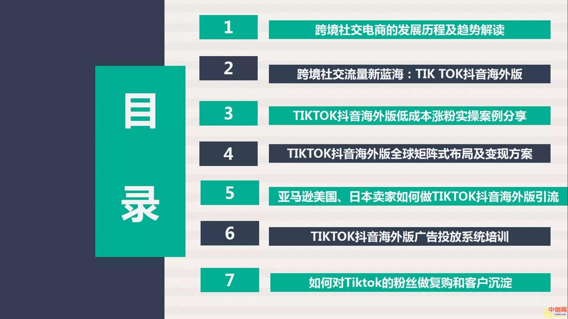 （1063期）【海外TikTok+亚马逊实战训练营】带着你赚取海外版抖音的金桶-课程网